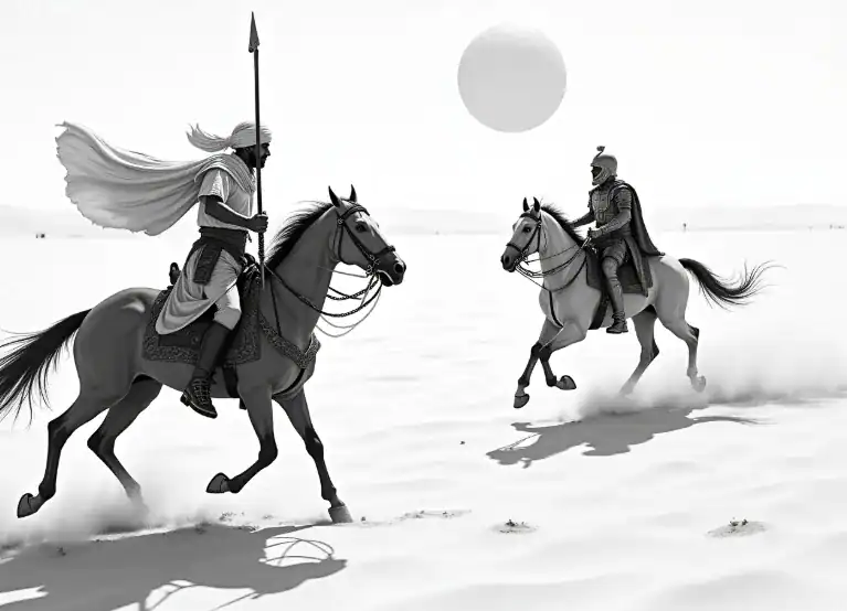 감기 초기 증상과 몸이 보내는 작은 신호를 상징하는 그림.