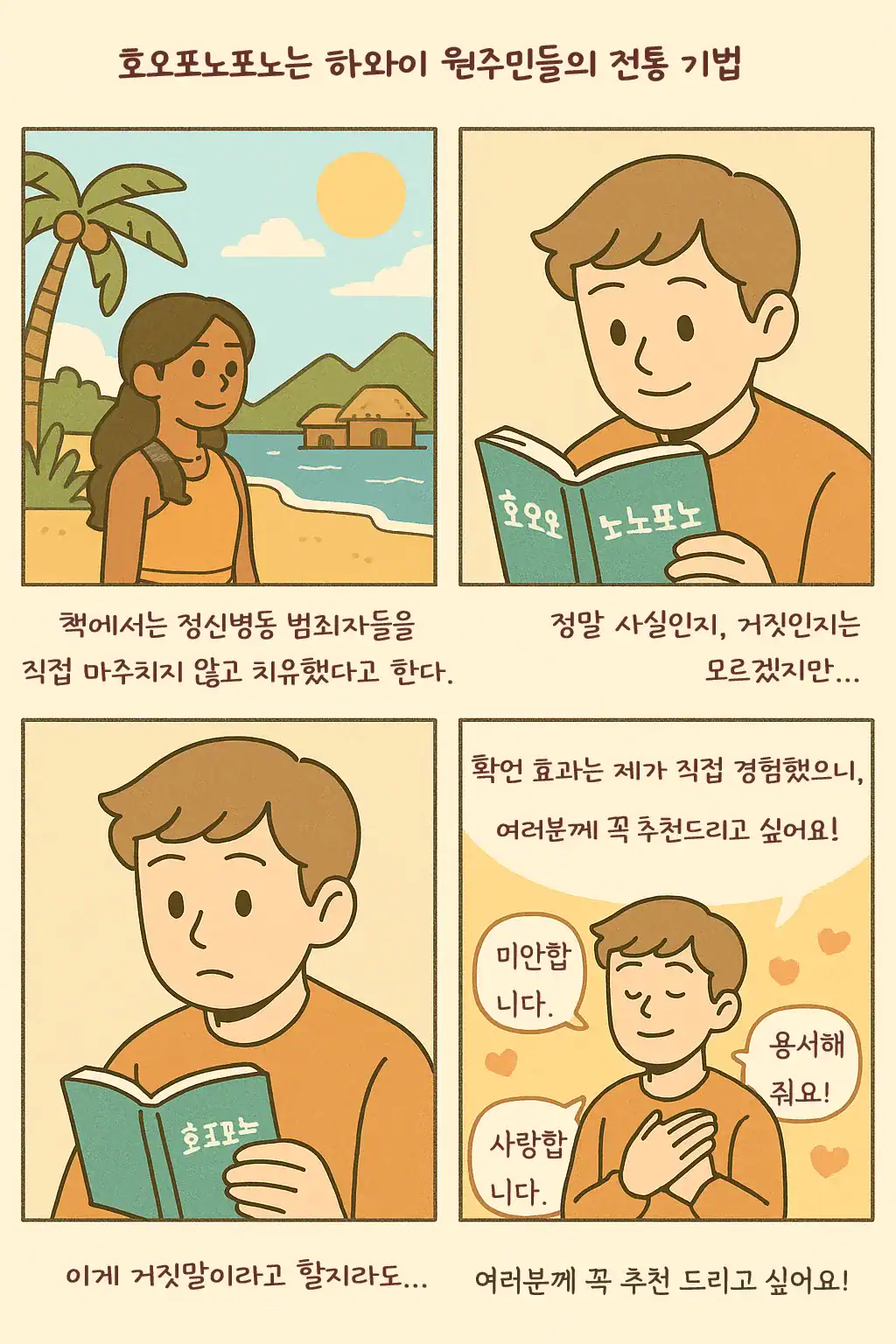 호오포노포노 음악으로 마음의 평화를 찾는 순간, AI로 만들어진 치유의 음악을 경험하세요.