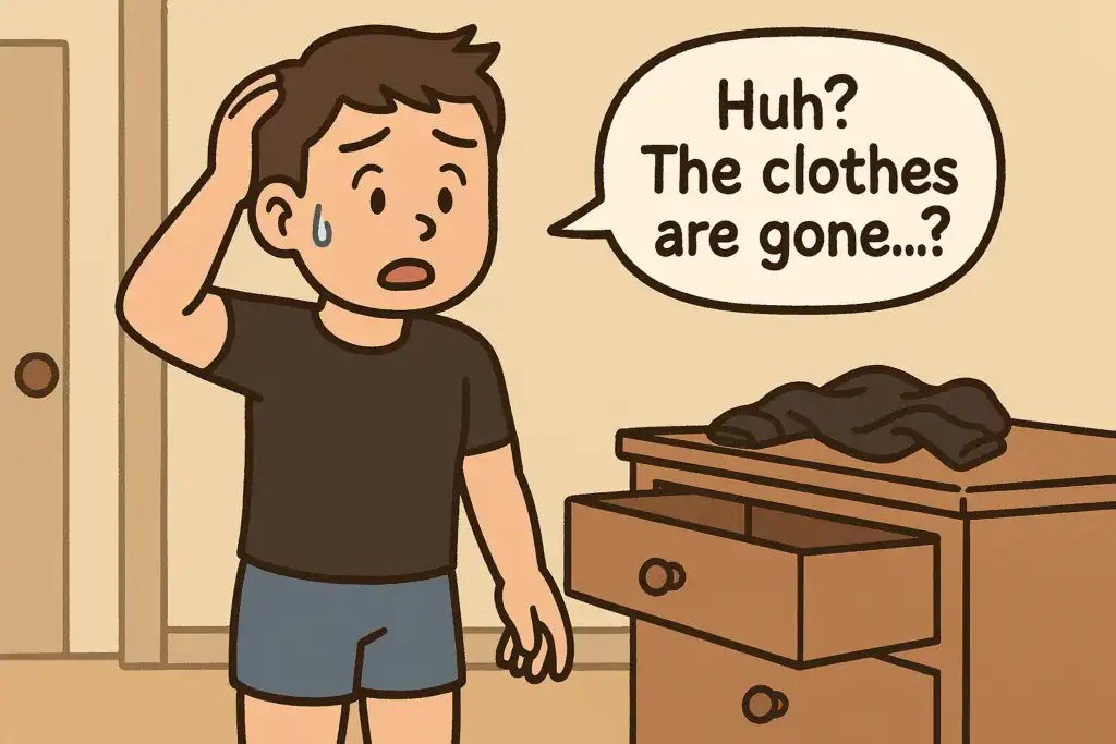 신비데이즈 블로그에서 본 주짓수 래쉬가드 착용 후 깜짝 놀란 모습.