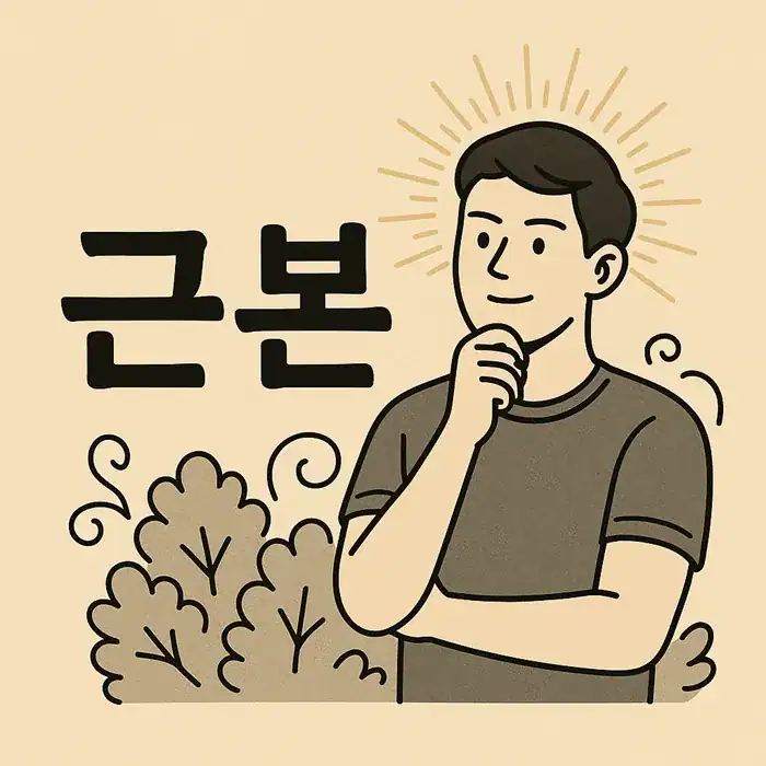 Image of a man awakening to the fundamentals.