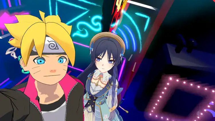 VRChat에서 친구들과 즐기는 신비데이즈의 생생한 순간.