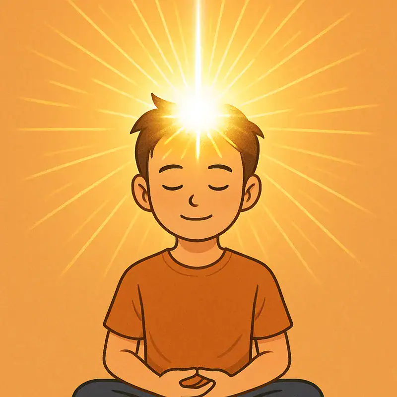 명상으로 머리 크기 늘리기, 마음의 평화와 집중력 향상.