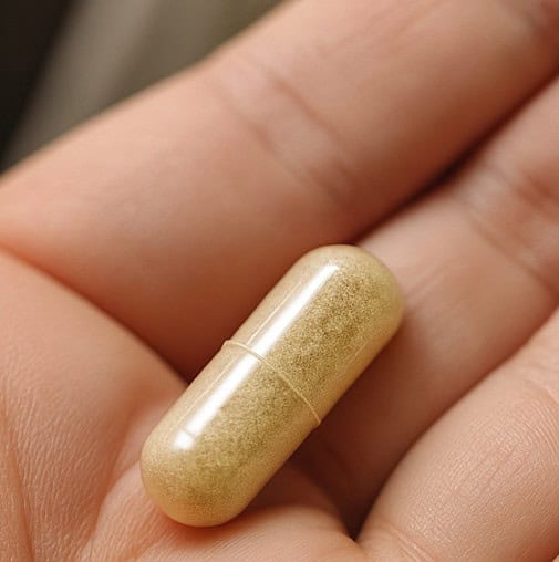 マスティックガムのサプリカプセル画像。