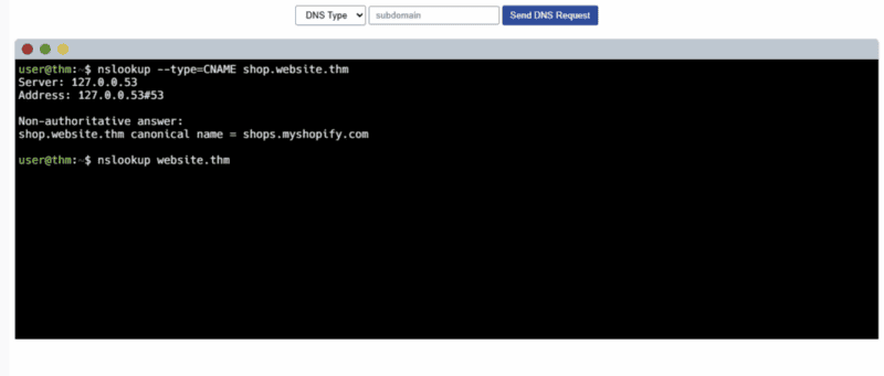 This is the Linux CMD (command prompt) screen.