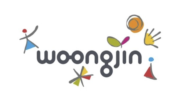 「熊津(woongjin)」のロゴ画像。