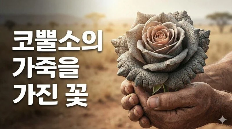 サイの皮を持つ花のイメージ。
頑丈だが美しい花だ。