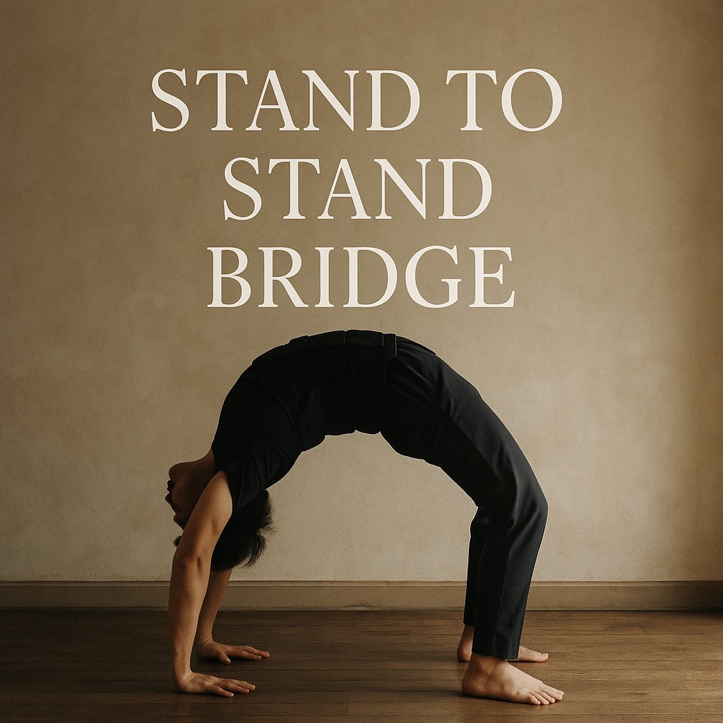 Penampilan saat melakukan Stand-to-Stand Bridge.