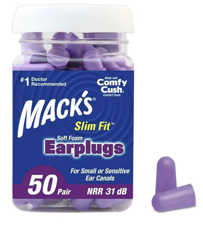 Mack's 50 Pairs Earplugs