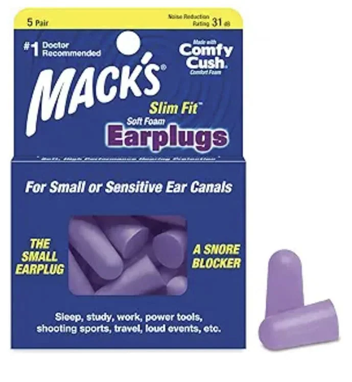Mack's 5 Pairs Earplugs