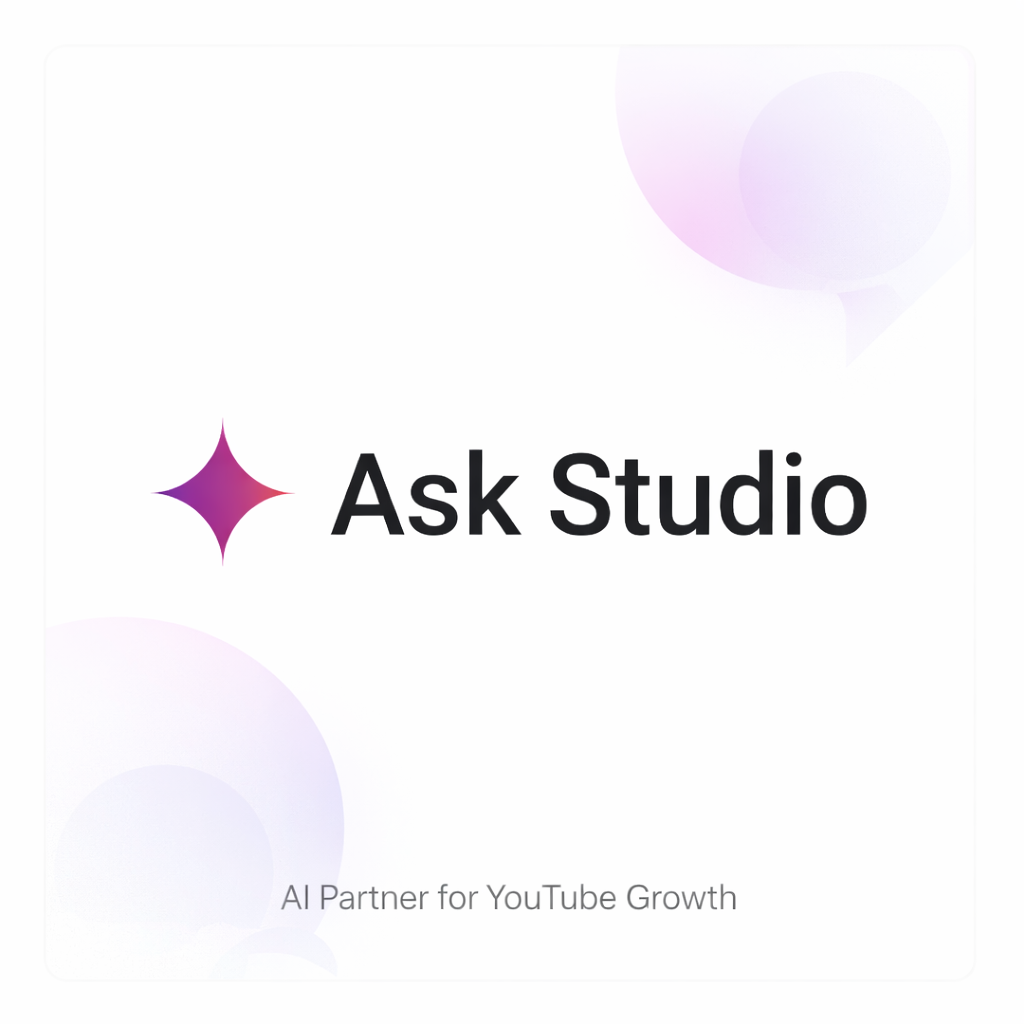 I got an AI partner on YouTube… (Ask Studio review, a genuinely fascinating experience)